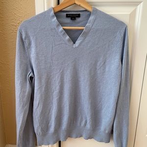 Banana Republic Light Blue Luxury Blend Sweater medium
